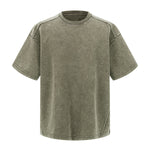 Washed Distressed Air Mamba Cotton Short Sleeve