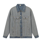 Classic Reverse Denim Trucker Jacket