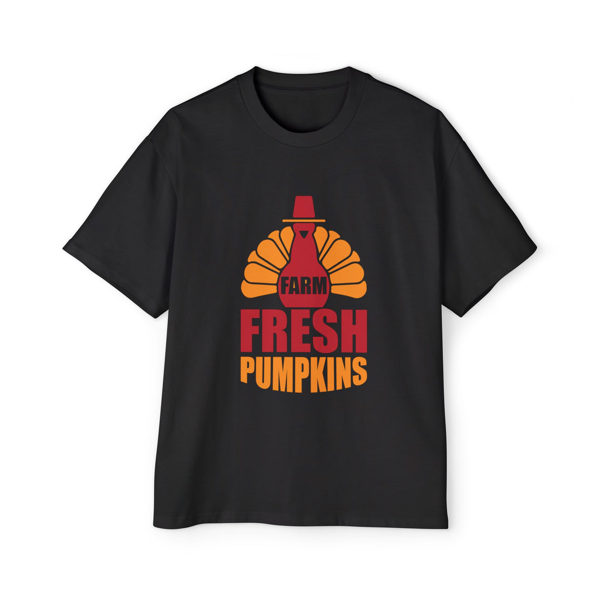 Farm Fresh Pumpkins Graphic Tee-INNBLAC Fashion Apparel