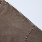 Oversized Vintage Wash Cotton Tee Shirt