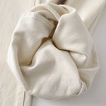 Contrast Edge Washed Wide-Leg Jeans