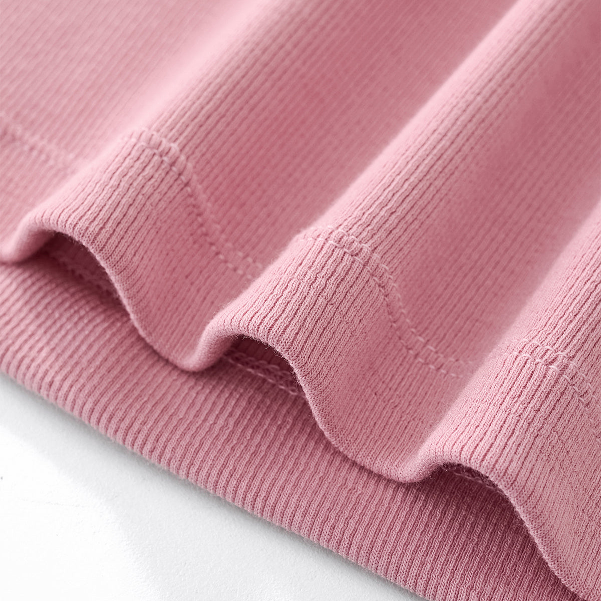 Minimal Textured Knit Fit T-Shirt