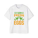 Farm Fresh Eggs Graphic Tee-INNBLAC Fashion Apparel