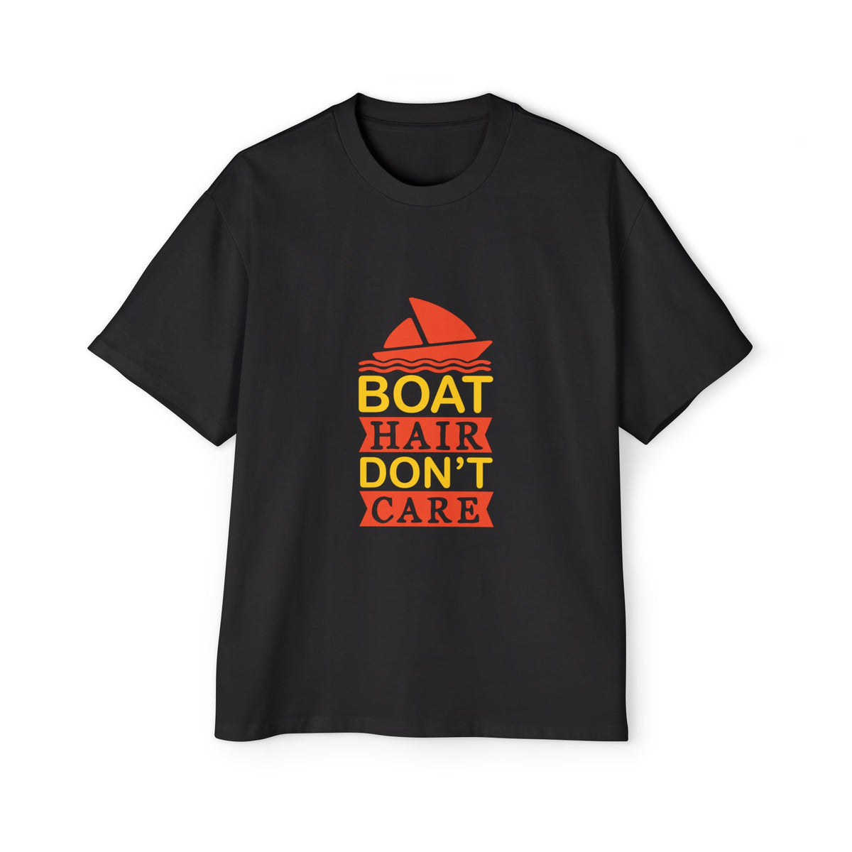 Boat Hair Don't Care Graphic Tee-INNBLAC Fashion Apparel