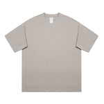Crew Neck Solid Color Cotton Tee 7.5oz