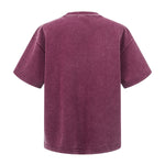 Washed Distressed Air Mamba Cotton Short Sleeve