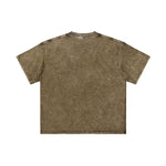 Vintage Washed Boxy Relaxed Streetwear Tee