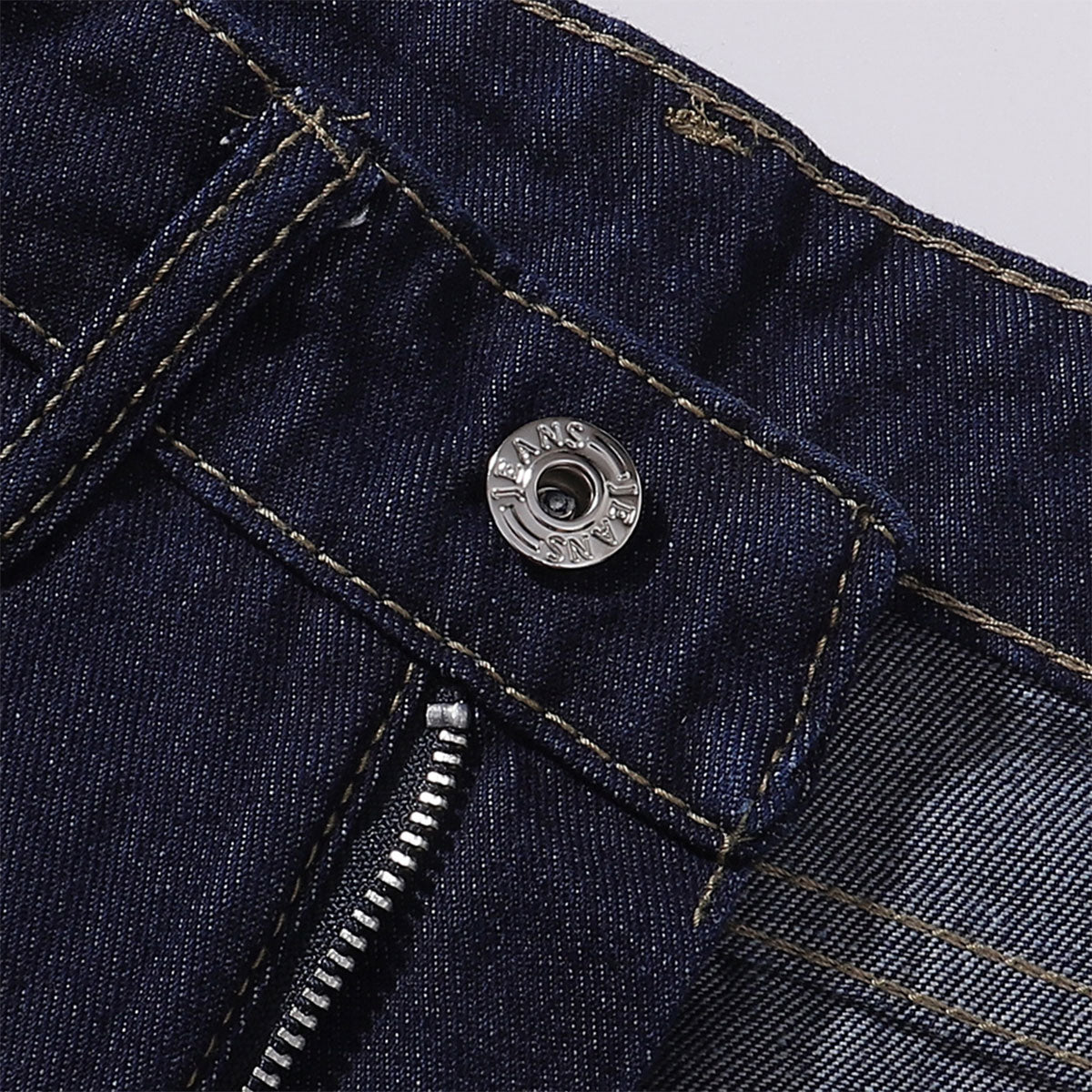 Wide Leg Utility Indigo Denim Pants