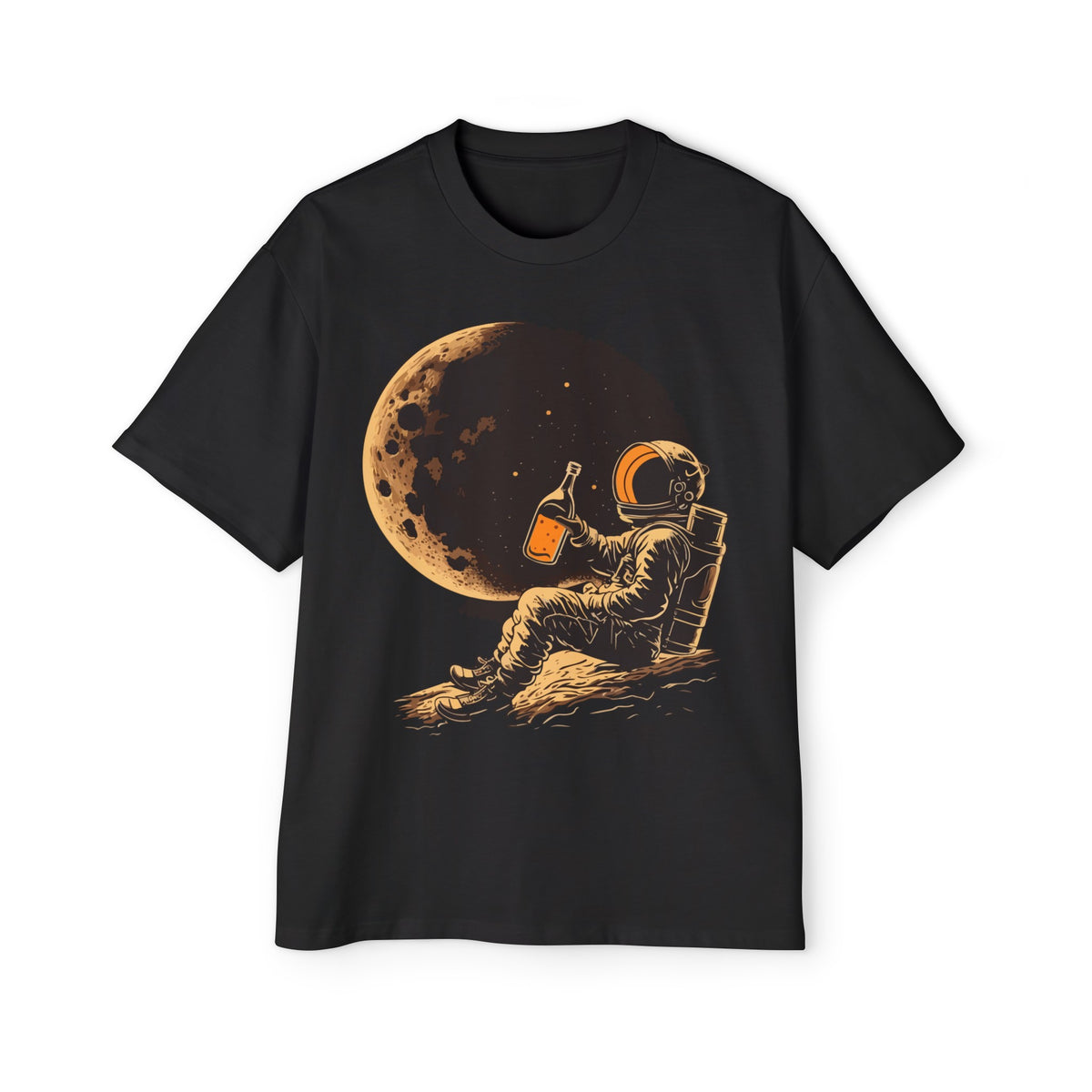 Space Pirate Rum Graphic Tee-INNBLAC Fashion Apparel