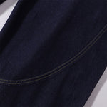 Wide Leg Utility Indigo Denim Pants