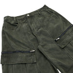 Zip Utility Wide Leg Cargo Pants