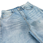Vintage Faded Wide Leg Jeans