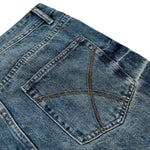 Vintage Washed Wide Leg Jeans