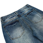 Vintage Washed Wide Leg Jeans