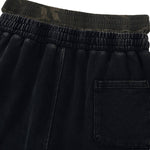 Shorts holgados vintage con lavado intenso