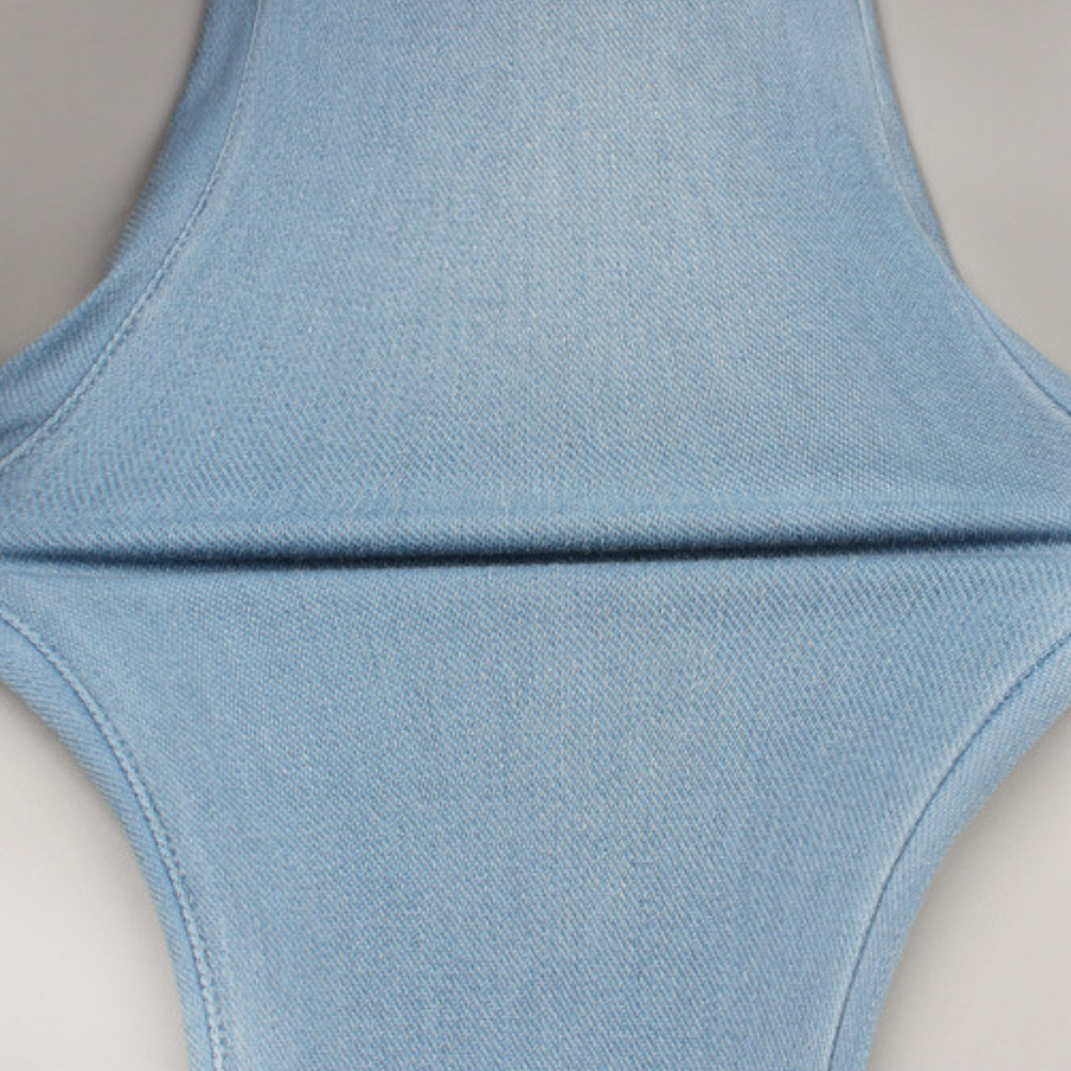 High-Waisted Button-Front Skinny Jeggings