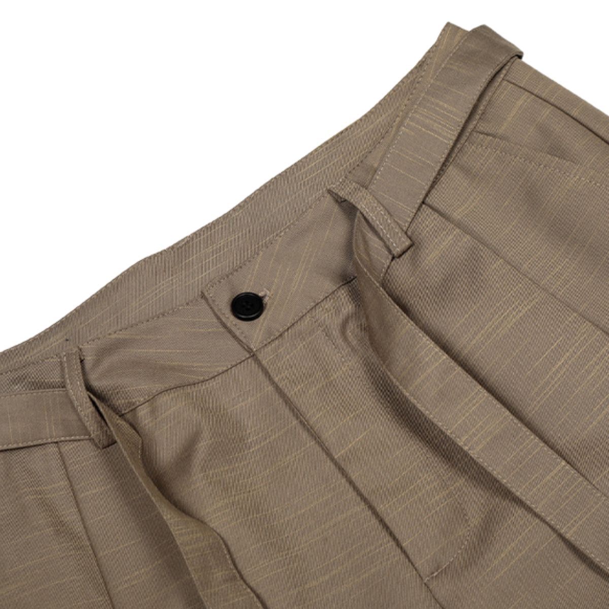 Washed Utility Wide-Leg Cargo Pants