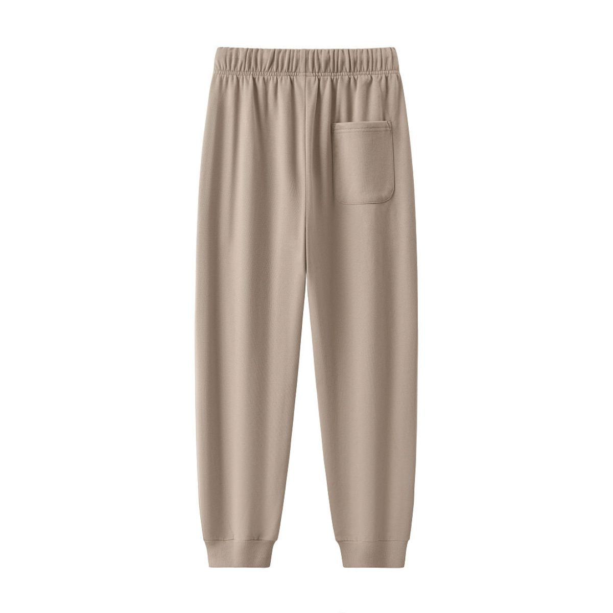 French Terry Drawstring Street Jogger Ribbed Cuff Pants