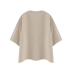 Washed Boxy Cropped Raglan Tee