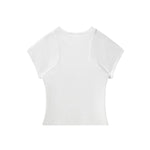 Academia Style Soft Daily Wear Stretch Tee