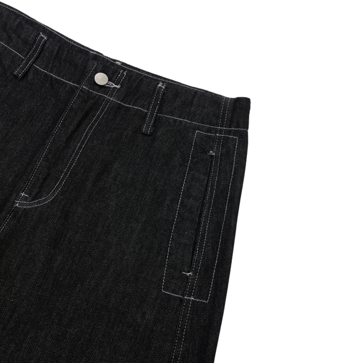 Bermudas con lavado vintage y salpicaduras de tinta