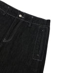 Bermudas con lavado vintage y salpicaduras de tinta