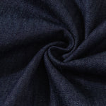 Puff sleeve Smocked Denim Midi Dress