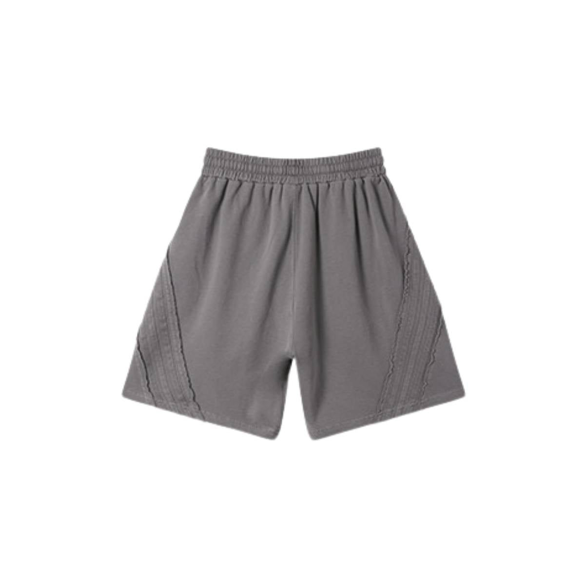 Shorts holgados vintage con lavado intenso