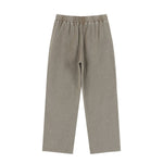 Waffle Texture Relaxed Fit Casual Pants