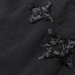 Raw Edge Star Denim Trucker Jacket