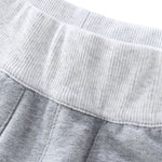 Cotton Casual Contrast Rib Stretch Sweatpants