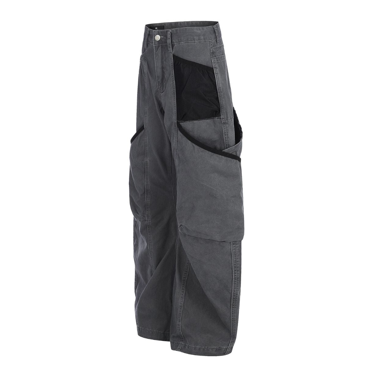 Streetwear Patchwork Multi Pocket Carpenter Cargo Pants