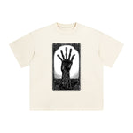 Mystery Demon Hand Tarot Card Graphic Tee-INNBLAC Fashion Apparel