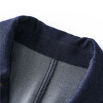 Vestido camisero de mezclilla con cinturón y manga corta hasta la rodilla