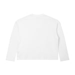 260G Waffle Knit Boxy Long Sleeve Tee