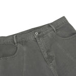 Patchwork Deconstructed Relaxed Loose Fit Stretch Casual Jogger Pants