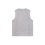 Camiseta sin mangas descolorida de 8 oz