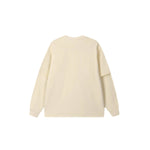 Streetwear Loose Fit Double-Layer Long-Sleeve Tee