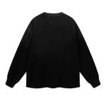 Vintage Overdyed Washed Cotton Long Sleeve T-Shirt