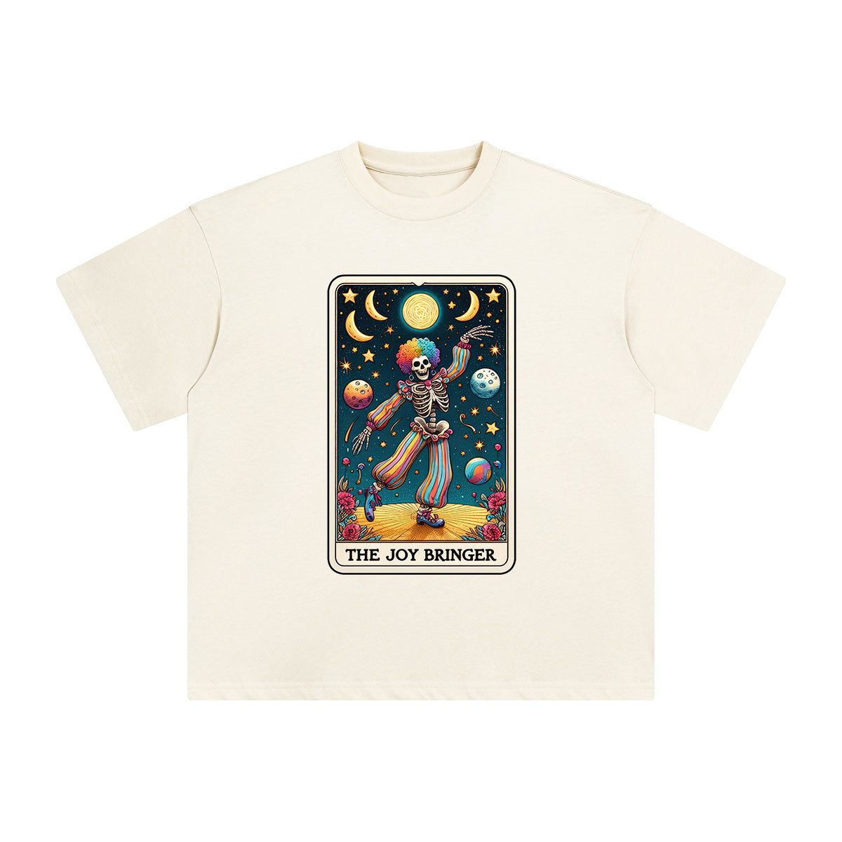 The Joy Bringer Comic Graphic Tee-INNBLAC Fashion Apparel
