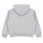 Boxy Cropped 340G Thermal Fleece Zip Hoodie