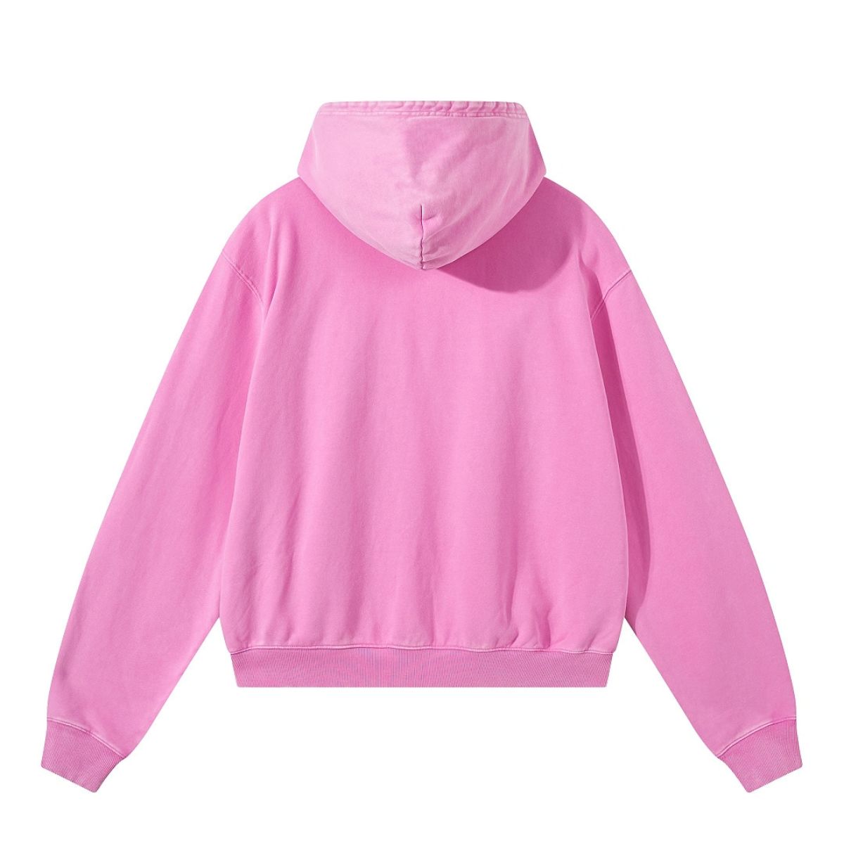 Snow Wash Vintage Distressed Ripped Hoodie