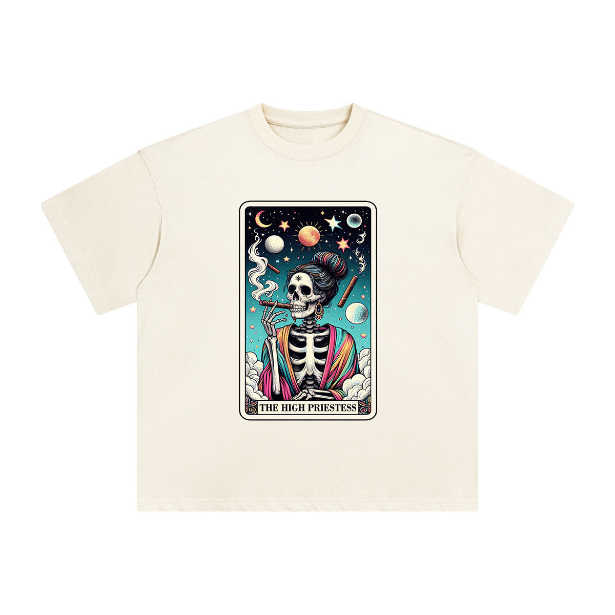 The High Priestess Comic Graphic Tee-INNBLAC Fashion Apparel