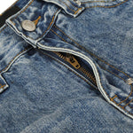 Constructed Decorative Pocket Relaxed Fit Jeans