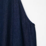 Women's Halter Neck Denim Maxi Dress