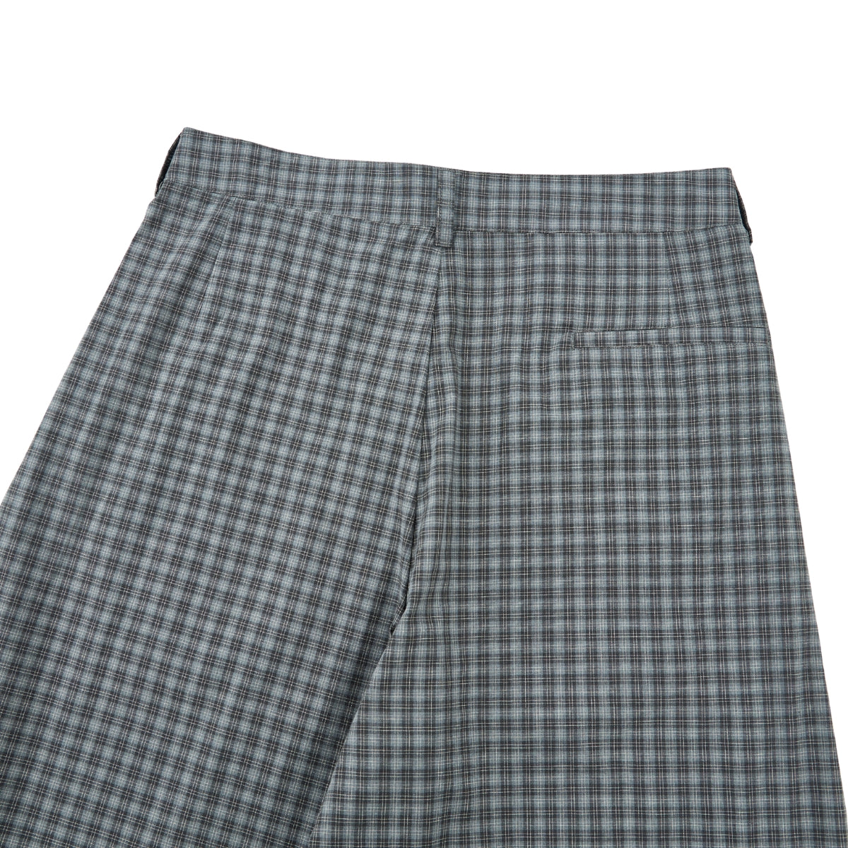 Plaid Wide-Leg Relaxed Baggy Unisex Casual Trousers