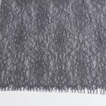 Falda vaquera con bordado de perlas y lavado vintage