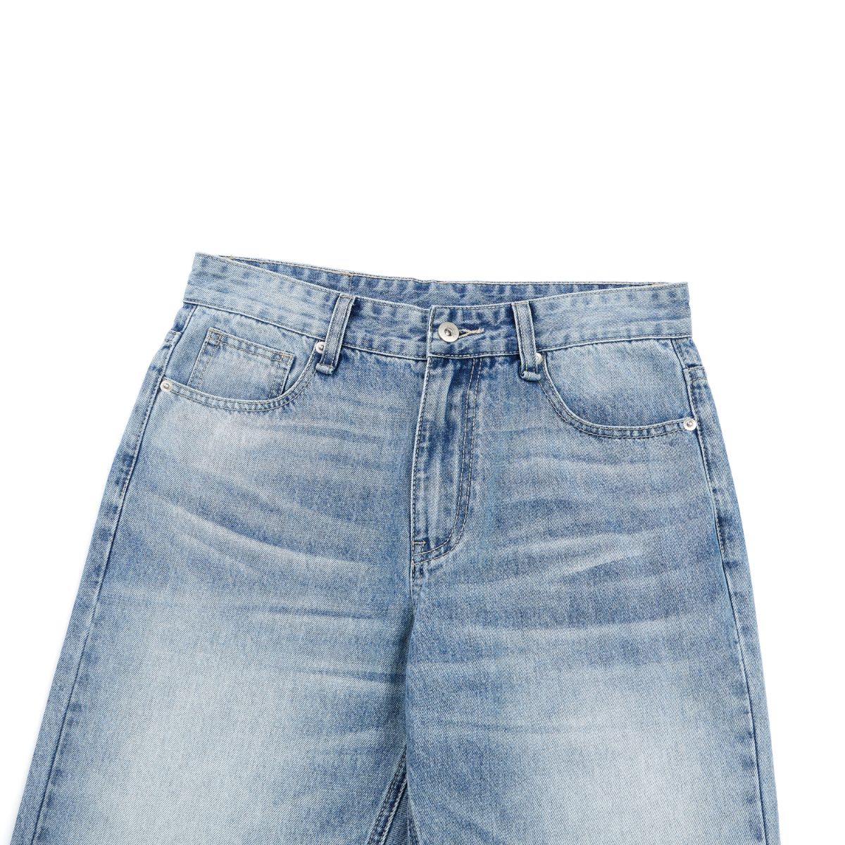 Whiskering Process Vintage Denim