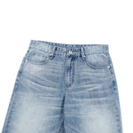 Whiskering Process Vintage Denim