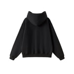 Old‑Money Boxy Fleece‑Lined Zip‑Up Hoodie
